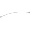 imageMoen MDN2170CH Magnetix 60inch Curved Adjustable Single Shower Curtain Rod ChromeChrome