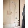 imageMoen Meena Chrome Single Handle Modern Tub and Shower Faucet with Handshower Valve Included 82618Chrome
