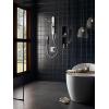 imageMoen N207C0BL Spa Shower including Rainshower Handshower and Magnetic Dock Matte BlackChromeWhite