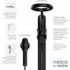 imageMoen N207C0BL Spa Shower including Rainshower Handshower and Magnetic Dock Matte BlackMatte Black