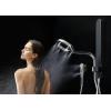 imageMoen N207C0BL Spa Shower including Rainshower Handshower and Magnetic Dock Matte BlackMatte BlackChrome