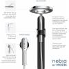 imageMoen N207C0BL Spa Shower including Rainshower Handshower and Magnetic Dock Matte BlackMatte BlackChrome