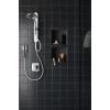 imageMoen N207C0BL Spa Shower including Rainshower Handshower and Magnetic Dock Matte BlackSpot Resist Brushed Nickel