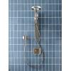 imageMoen N207C0BL Spa Shower including Rainshower Handshower and Magnetic Dock Matte BlackSpot Resist Brushed Nickel