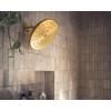 imageMoen S112BG Waterhill 10Inch Single Function Rainshower Showerhead with Immersion Rainshower Technology Brushed Gold