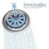 imageMoen S176BG Collection 7Inch Single Function Shower Head with Immersion Rainshower Technology Brushed Gold