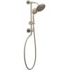 imageMoen S6310ORB ExactTemp 7quot Single Function Rainshower Showerhead with Immersion Technology at 25 GPM Flow Rate Oil Rubbed BronzeBrushed Nickel