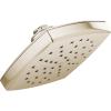 imageMoen S6365BG Voss 6quot SingleFunction Rainshower Showerhead with Immersion Technology Brushed GoldPolished Nickel