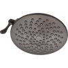 imageMoen Velocity Brushed Nickel TwoFunction Rainshower 8Inch Shower Head with Immersion Technology for a HighPressure Rinse S6320BNOil Rubbed Bronze