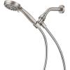 imageMoen 20091SRN 5Setting Hand Held Brushed Nickel Spot Resist Shower Head 25 GPM
