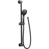 imageMoen 3558EPBN EcoPerformance 5Function Handheld Shower with 30Inch Slide Bar and 69Inch Hose Brushed NickelMatte Black