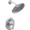 imageMoen Brantford Chrome PosiTemp Shower Trim Kit with 8Inch EcoPerformance Rainshower Valve Required T2252EP