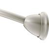 imageMoen MDN2170CH Magnetix 60inch Curved Adjustable Single Shower Curtain Rod ChromeBrushed Nickel