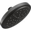 imageMoen S176EPBG EcoPerformance Single Function Round Shower Head with Immersion Rainshower Technology 7Inch Brushed GoldMatte Black