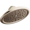imageMoen S6310ORB ExactTemp 7quot Single Function Rainshower Showerhead with Immersion Technology at 25 GPM Flow Rate Oil Rubbed BronzePolished Nickel