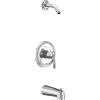 imageMoen UT2133NHBN Eva Collection MCORE 3Series 1Handle Tub and Shower Trim Kit Valve Required Brushed NickelChrome