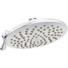 imageMoen Velocity Brushed Nickel TwoFunction Rainshower 8Inch Shower Head with Immersion Technology for a HighPressure Rinse S6320BNChrome