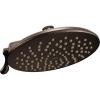 imageMoen Velocity Brushed Nickel TwoFunction Rainshower 8Inch Shower Head with Immersion Technology for a HighPressure Rinse S6320BNOil Rubbed Bronze
