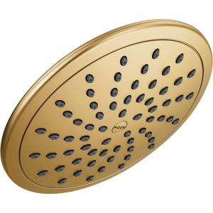 imageMoen 6345EPBG Collection EcoPerformance 8Inch Fixed Rainshower Showerhead 175 GPM Brushed GoldBrushed Gold