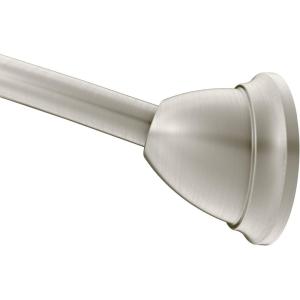 imageMoen MDN2170CH Magnetix 60inch Curved Adjustable Single Shower Curtain Rod ChromeBrushed Nickel