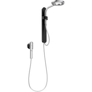 imageMoen N207C0BL Spa Shower including Rainshower Handshower and Magnetic Dock Matte BlackMatte BlackChrome