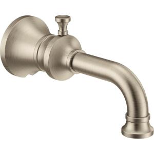 imageMoen S5000 Colinet Traditional Diverter Tub Spout with Slipfit CC Connection ChromeBrushed Nickel