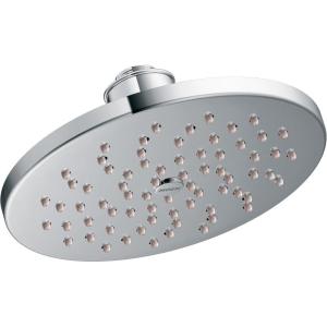 imageMoen S6360EPBN 8quot EcoPerformance SingleFunction Rainshower Showerhead with Immersion Technology Brushed NickelChrome
