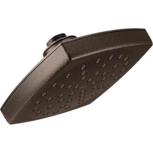 imageMoen S6365BG Voss 6quot SingleFunction Rainshower Showerhead with Immersion Technology Brushed GoldOil Rubbed Bronze