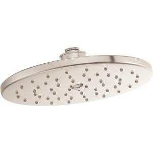 imageMoen Waterhill Oil Rubbed Bronze 10Inch Single Function Rainshower Showerhead with Immersion Rainshower Technology S112ORBPolished Nickel
