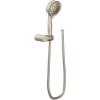 imageMoen 3636EP Four Function EcoPerformance Handheld Shower with Wall Bracket and 69Inch Hose ChromeBrushed Nickel