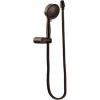 imageMoen 3636EP Four Function EcoPerformance Handheld Shower with Wall Bracket and 69Inch Hose ChromeOil Rubbed Bronze