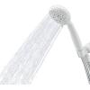 imageMoen Banbury Glacier White 5Spray Handshower HighPressure Handheld Bathroom Shower Head 23046W4 Inch