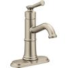 imageMoen Belfield Oil Rubbed Bronze OneHandle Bathroom Sink Faucet with Drain Assembly and Optional Deckplate 6402ORBBrushed Nickel