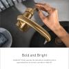 imageMoen Chrome EcoPerformance Handheld Shower with 24Inch Slide Bar and 59Inch Hose 3868EPBrushed Gold