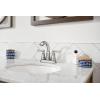 imageMoen Halle Spot Resist Brushed Nickel OneHandle Single Hole Bathroom Sink Faucet with Optional Deckplate 84970SRN2 Handle  Centercet