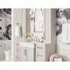 imageMoen Halle Spot Resist Brushed Nickel OneHandle Single Hole Bathroom Sink Faucet with Optional Deckplate 84970SRN2 Handle  Widespread