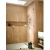 imageMoen Modern Matte Black EcoPerformance Handshower Handheld Shower with 30Inch Slide Bar and 69Inch Metal Hose 3887EPBLBrushed Nickel