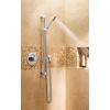 imageMoen Modern Matte Black EcoPerformance Handshower Handheld Shower with 30Inch Slide Bar and 69Inch Metal Hose 3887EPBLBrushed Nickel