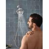 imageMoen N400H0CH Quattro Handheld Four Unique Shower Experiences and Magnetix Dock ChromeChrome