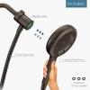 imageMoen N400H0CH Quattro Handheld Four Unique Shower Experiences and Magnetix Dock ChromeOil Rubbed Bronze