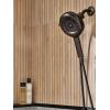imageMoen N400H0CH Quattro Handheld Four Unique Shower Experiences and Magnetix Dock ChromeOil Rubbed Bronze
