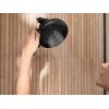 imageMoen N400R0BL Quattro Rainshower Showerhead with Four Unique Shower Experiences Matte Black
