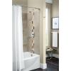 imageMoen T2472EPBL Genta LX PosiTemp Pressure Balancing EcoPerformance Modern Shower Only Trim Valve Required Matte BlackChrome