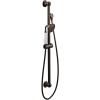 imageMoen Weymouth Chrome Traditional EcoPerformance Handshower Handheld Shower with 30Inch Slide Bar and 69Inch Metal Hose S12107EPOil Rubbed Bronze