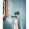 imageMoen YB6403ORB Belfield Double Robe Hook Oil Rubbed BronzeBrushed Nickel