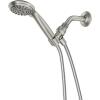 imageMoen Attune Spot Resist Brushed Nickel Handheld Showerhead Six Function Removable Hand Shower with 60Inch Hose 218H0SRN