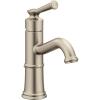 imageMoen Belfield Oil Rubbed Bronze OneHandle Bathroom Sink Faucet with Drain Assembly and Optional Deckplate 6402ORBBrushed Nickel