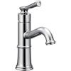 imageMoen Belfield Oil Rubbed Bronze OneHandle Bathroom Sink Faucet with Drain Assembly and Optional Deckplate 6402ORBChrome