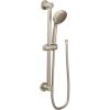 imageMoen Chrome EcoPerformance Handheld Shower with 24Inch Slide Bar and 59Inch Hose 3868EPBrushed Nickel