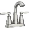 imageMoen Halle Spot Resist Brushed Nickel OneHandle Single Hole Bathroom Sink Faucet with Optional Deckplate 84970SRN2 Handle  Centercet